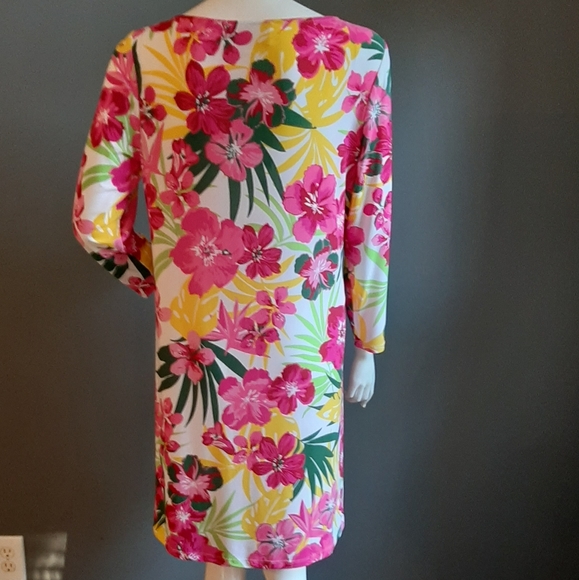 NWT! Pappagallo The Erin Dress Floral Pattern - Picture 3 of 10
